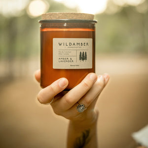 
                  
                    Amber & Lavender | Jar Candle
                  
                