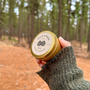 
                  
                    Amber & Lavender | Tin Candle
                  
                